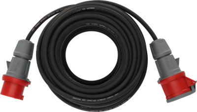 Professional CEE Verl&auml;ngerungskabel IP44 30m schwarz H07RN-F 5G1,5 5-polig 400V/16A
