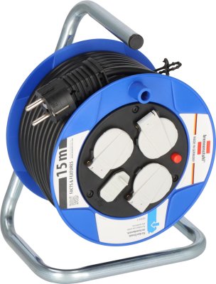 Garant Kompakt Kabeltrommel&nbsp;mit USB-Ladefunktion 15m H05VV-F3G1,5