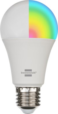 brennenstuhl&reg;Connect WiFi Gl&uuml;hbirne SB 810, E27, 860lm, 9W