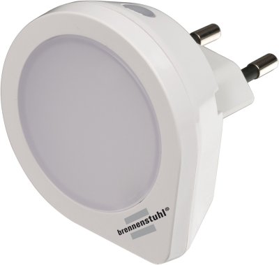 LED Nachtlicht NL 01 QD wei&szlig; mit D&auml;mmerungssensor