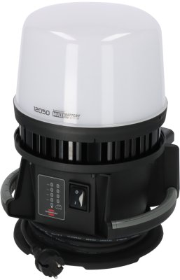 Professional Multi Battery LED 360&deg; Hybrid Baustrahler 12050 MH, 12000lm, IP54