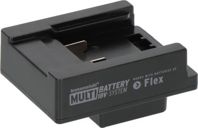 Brennenstuhl&nbsp;Adapter f&uuml;r LED Baustrahler im&nbsp;Brennenstuhl&nbsp;Multi&nbsp;Battery&nbsp;18V System f&uuml;r die Nutzung von Flex Akkus