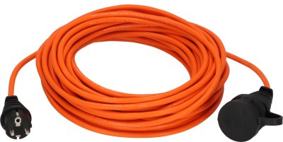 BREMAXX Verl&auml;ngerungskabel IP44 20m AT-N05V3V3-F 3G1,5 orange