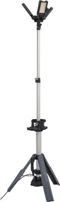 Professional Stativ LED Baustrahler Dreikopf 13050 T, IP54, 13500lm, 5m H07RN-F 2X1,0