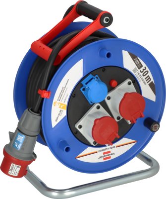 Garant CEE IP44 Industrie/Baustellen-Kabeltrommel 30m H07RN-F 5G2,5